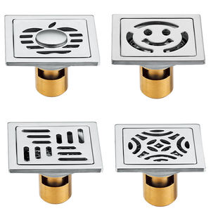 Desagües cuadrados duraderos de acero inoxidable con acabado cromado Diseño moderno para uso en hoteles y fácil instalación - Product Image 4