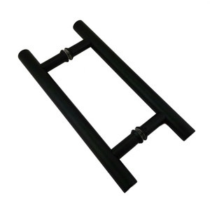 Stainless Steel Commercial H-Shape Square Ladder Style Back Back Push <strong>Pull</strong> <strong>Door</strong> <strong>Handle</strong> Modern Design Bathroom Easy Installation - Product Image 6