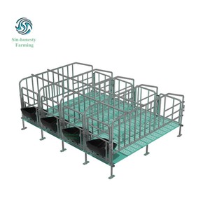 Nourrisseur de cochon galvanisées, stylo limiteur/cage/socle, vente à chaud - Product Image 4