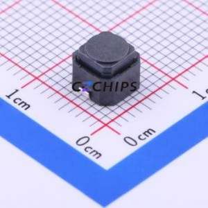 TS665WS Tactile Switch SMD,6x6mm Switch Single Pole Single Throw Round Button 2N Vertical Mount - Product Image 1