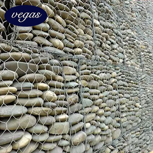 Gabions galvanisés, boîtes en treillis métallique, gabions revêtus de PVC pour l'ingénierie hydraulique et la protection des pentes - Product Image 3