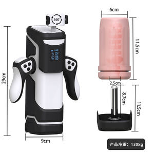 Automatische Mannelijke Masturbators Cup Seksspeeltjes Siliconen Realistische <span class=keywords><strong>Vagina</strong></span> Auto Stuwing Zuigen Hine Masturbator Voor Man - Product Image 6