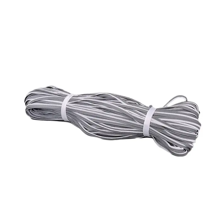 Phản Quang Cao Class2 Polyester TC Piping Đường Ống Phản Quang Cho Quần Áo Webbing