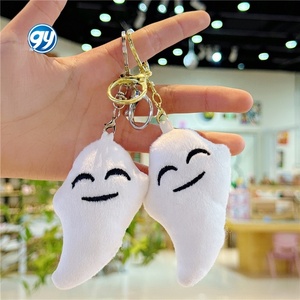 Sang trọng Halloween Keychain đồ chơi Ma sọ Búp bê túi quyến rũ prank Keyring Quà Tặng bán buôn - Product Image 4