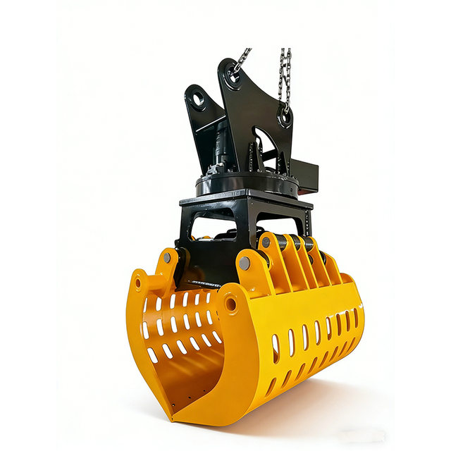 HOPE Hydraulic 360 Rotating Excavator Grapple Demolition Grab with Motor for 5-28 Ton Construction Machinery