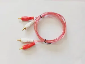 2RCA-2RCA ऑडियो वीडियो केबल के लिए सेट-टॉप बॉक्स वीसीआर डीवीडी 5m