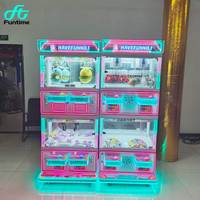 Machine à griffes commerciale avec accepteur de billets, machine d'arcade attrape-figurines en peluche certifiée UL pour le secteur du jeu