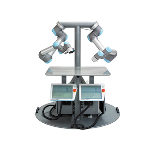 Robot collaboratif universel UR10e, robot multifonction automatique à 6 axes avec pince RobotiQ, bras robotique pour l'assemblage - Product Image 2