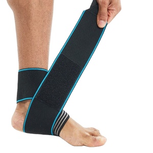 Factory Hot Sell Custom Breathable Ankle Guard Knitted Ankle Sleeve Strap Sports Support - Product Image 1