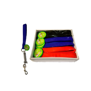 MNJ Dog Leash Set 12Pcs Colorful Nylon With Metal Clip For Pets Training - Product Image 1