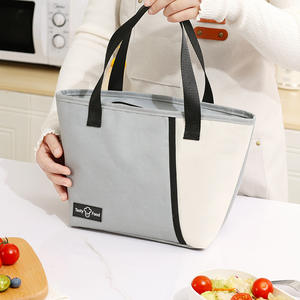 Sac à lunch isotherme Tasty Food avec feuille d'aluminium épaissie pour le bureau et l'extérieur, plusieurs options de couleurs disponibles - Product Image 5