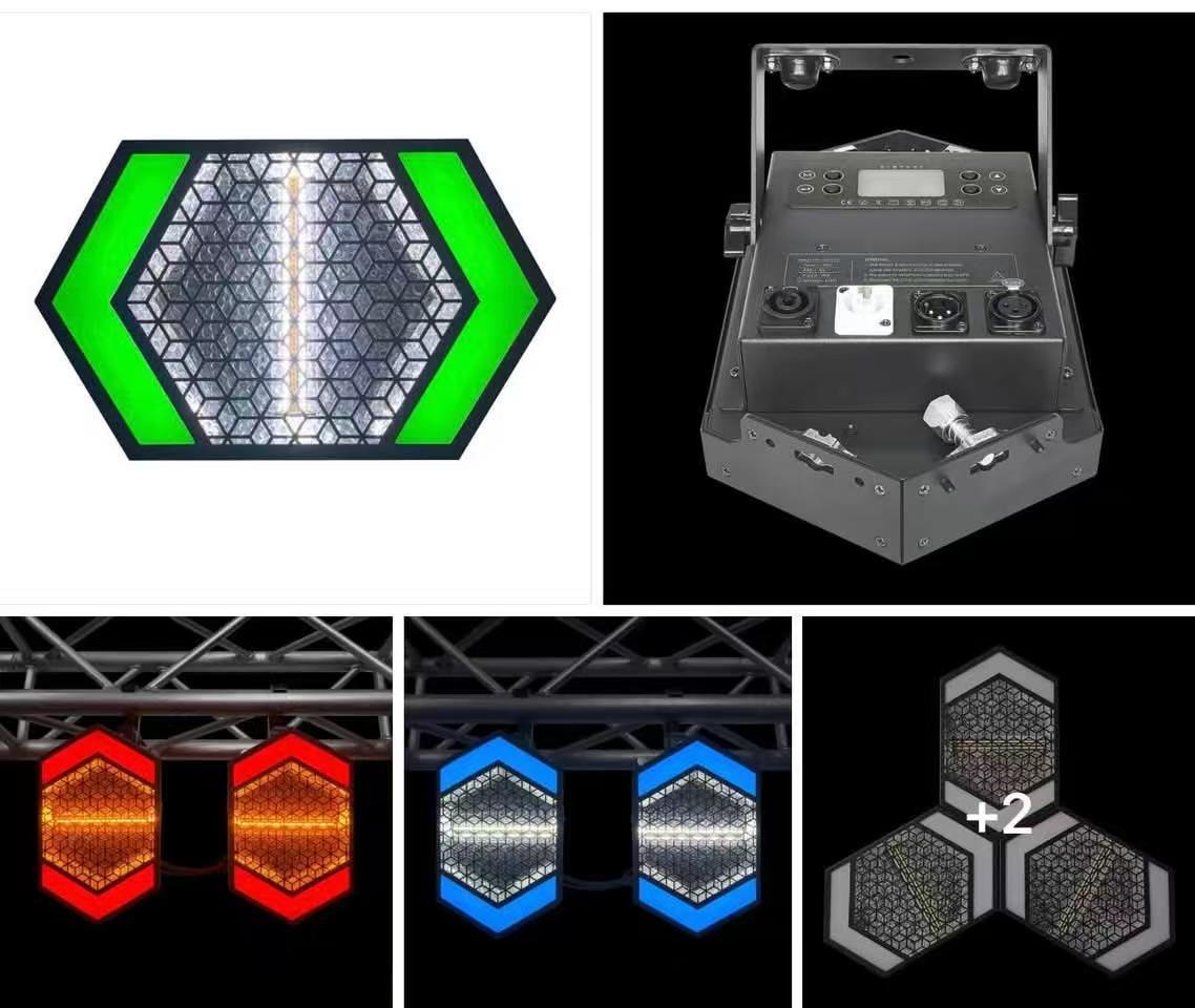 150W Vintage Par Lights Pixel Control RGB Amber White Retro Amber Blinder Stage & Event Lighting