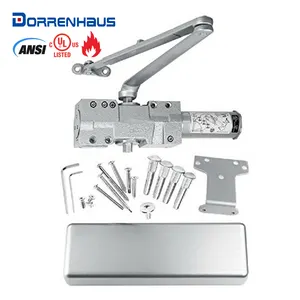 DORRENHAUS D9000 ANSI/BHMA Grade 1 UL Listed Extra Heavy Duty Cast Iron Industrial Hydraulic Door Closer