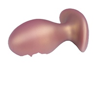 Plug anal portable de taille œuf pour femmes, masturbateur en silicone liquide, jouets sexuels pour adultes, vente en gros usine Dongguan