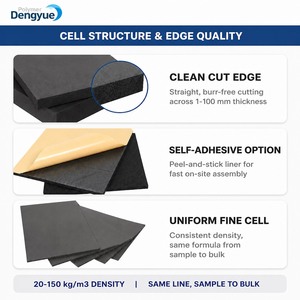 Feuille de <span class=keywords><strong>mousse</strong></span> EVA pour rembourrage de gants de boxe, forme personnalisée, néoprène NBR à cellules fermées, 1-100 mm, délai de livraison 7 jours, usine - Product Image 4