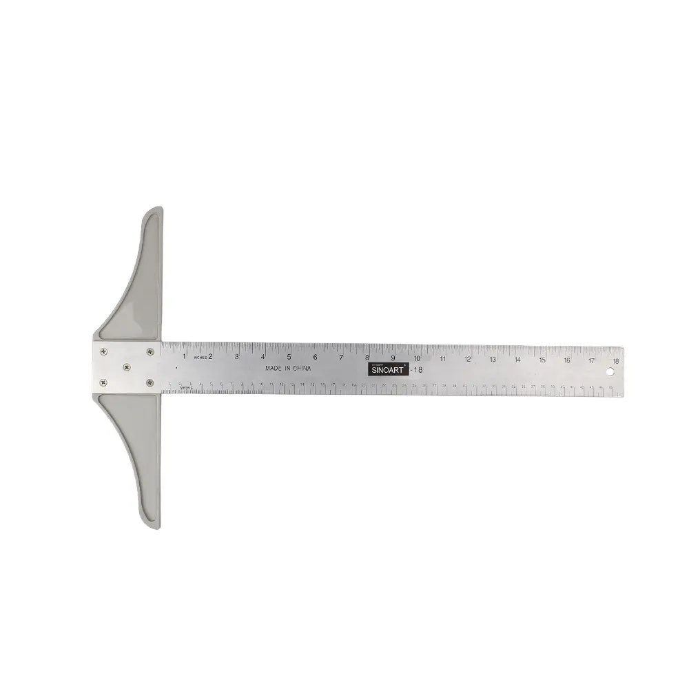 Hot Sell Aluminum Or Plastic Art T-Square Ruler,Stainless Steel Ruler