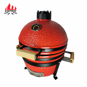 KIMSTONE 16 Inch Kamado <strong>Tabletop</strong> Series Ceramic <strong>Grill</strong> Charcoal Smoker the <strong>Best</strong> Choice for Indoor/Outdoor Cooking - Product Image 3