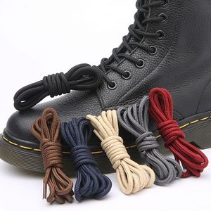 Lacets de chaussures ronds en polyester personnalisés, largeur 4 mm, longueur 0,6-1,8 m, pour baskets, bottes montantes, bottes Martin, chaussures décontractées d'extérieur - Product Image 2