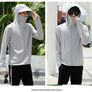 Camiseta de Pesca Transpirable de Secado Rápido, Sudadera con Capucha y Máscara, Protección UV UPF 50+, Ropa de Pesca - Product Image 2