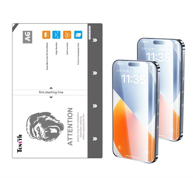 Bascocut Factory Anti-scratch Matt Hydrogel Protective Film Screen Protector Mobile Phones Tablets iphone TPU