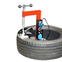 Outil de réparation de pneus de voiture avec machine de vulcanisation de pneus de moule