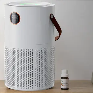 Purificateur d'air rond intelligent de bureau pour un usage domestique