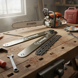 Catena FARMERTEC Pro 36 pollici 3/8 .063 114DL con barra solida e dente pieno, compatibile con Stihl MS440 MS441 MS460 MS461 MS660 - Product Image 3