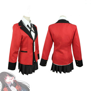 Ensemble complet Kakegurui japonais école filles uniforme Cosplay Costume avec Yumeko Jabami Saotome Meari film TV Anime personnage - Product Image 5