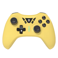 Control Inalámbrico Económico para Computadora, Joystick, Gamepad con Cable, Funda de Silicona, Control con Agarre para Switch Pro y PC