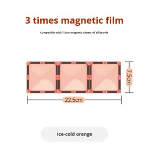 Bloques Magnéticos con Estuche y Múltiples Formas y Opciones de Accesorios para Preescolar y Niños Pequeños - Product Image 6