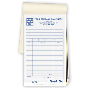 Conception <span class=keywords><strong>et</strong></span> personnalisation gratuites de papier autocopiant NCR pour l'impression de factures informatiques, de reçus, de menus <span class=keywords><strong>et</strong></span> de carnets de comptes. - Product Image 1