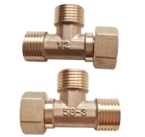 Compression Copper Brass Tube Elbow Connector plumbing pipe Fittings