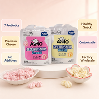 Biscuits Aimo au beurre et au miel, saveur fromage fruité, croustillants et sucrés, 27g, boîte prête à servir