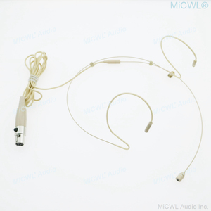 Peau MX153 Double oreille suspendue Microphone pour UR1 PGX ULX SLX QLX AD4 UL1 sans fil BeltPack haute Performance 4 broches scène chant - Product Image 6