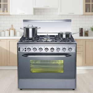 Cuisinière à <span class=keywords><strong>gaz</strong></span> autonome avec <span class=keywords><strong>four</strong></span>, 30 pouces, 6 brûleurs, en acier inoxydable, prix bas pour la cuisine, directement de l'usine - Product Image 4