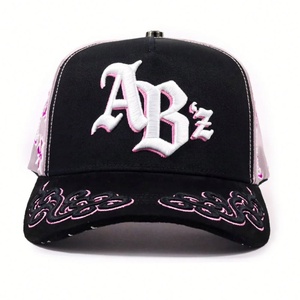 Nueva Llegada Gorra Baez de 5 Paneles con Forro de Satén, Visera Curva, Bordado 3D con Logotipo de Dragón, Hebilla Metálica, Gorra Shifu Baez - Product Image 2