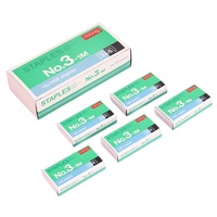 Fournitures de bureau professionnelles Le fournisseur d'ensembles d'agrafes fournit différents types d'agrafes 24/6 agrafes à papier standard de haute qualité