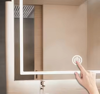 Interruptor Inteligente Táctil de un Solo Botón con Certificación CE RoHS de Alta Calidad, AC110-240V LED 220V para Espejos de Baño y Luces LED
