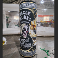 Modèle de bouteille de bière ou de vin gonflable géant personnalisé, hermétique, pour la publicité extérieure lors d'événements, promotion de la marque