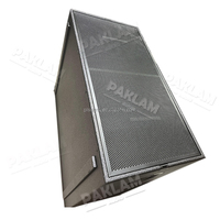 Audio professionnel double 18 pouces haut-parleur subwoofer longue portée module amplificateur 18 pouces système de haut-parleurs à réseau de lignes actives son