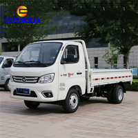 Prix le moins cher d'usine Foton 4x2 5 tonnes 8 tonnes 10 tonnes 12 tonnes fourgonnette électrique camions cargo à vendre