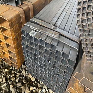 Tuyau carré en acier soudé noir Erw 38x38 mm, <span class=keywords><strong>tube</strong></span> carré de 3/4 pouce, prix des tubes rectangulaires en acier - Product Image 4