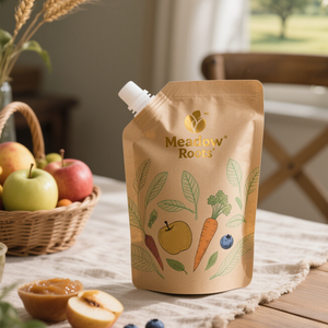 Bolsa Doypack Personalizada con Boquilla y Tapa, Bolsa con Boquilla para Jugo o Smoothie, Bolsa Doypack con Boquilla Reutilizable - Product Image 1