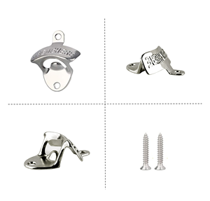 במפעל ישיר למכירה רטרו קיר רכוב בקבוק יין ובירה עבור בר הבית מטבח ומסיבה - Product Image 5