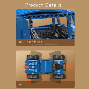 MOULD KING 18039 BUGGY Bigfoot Monster Truck Niños MOC Juguete Ladrillos APP MK Gigante Control Remoto Modelo de Coche Juegos de Bloques de Construcción - Product Image 5