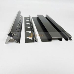 EX1021 Modern Stainless Steel <b>Tile</b> Trim-Durable & Waterproof for Interior Wall and <b>Ceiling</b> Edges - Product Image 3