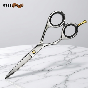 Ciseaux de coiffure professionnels Eversharp en acier inoxydable, lame tranchante, manche long, pour droitiers, usage en salon - Product Image 1