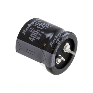 ตัวเก็บประจุแบบ Through Hole CAP ALUM 120UF 20% 400V SNAP TH 120 uF 400MXC120MEFCSN25X25 จากผู้ผลิต - Product Image 1