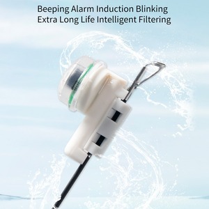 Fishing Rod Tip Alarm With Four Level Sensor Light Battery Powered For Sea Fishing <b>Bite</b> Detection Outdoor Use Blue And White - Product Image 3