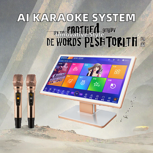 Reproductor de <span class=keywords><strong>Karaoke</strong></span> <span class=keywords><strong>Profesional</strong></span> Todo en Uno de 22 Pulgadas <span class=keywords><strong>con</strong></span> Función de IA, <span class=keywords><strong>Pantalla</strong></span> Táctil WiFi, Salida HD de 8TB, Sistema Doble - Product Image 2